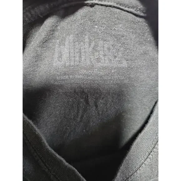 Men's Blink 182 Rock Band Shirt Black Size Medium Short Sleeves Punk Skate Music - Picture 3 of 10